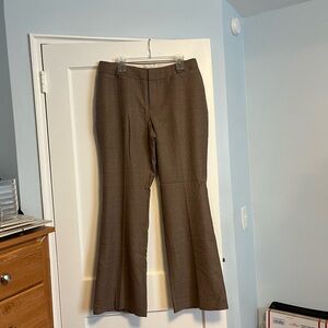 Banana Republic Chocolate Flared Women's Wool Trousers